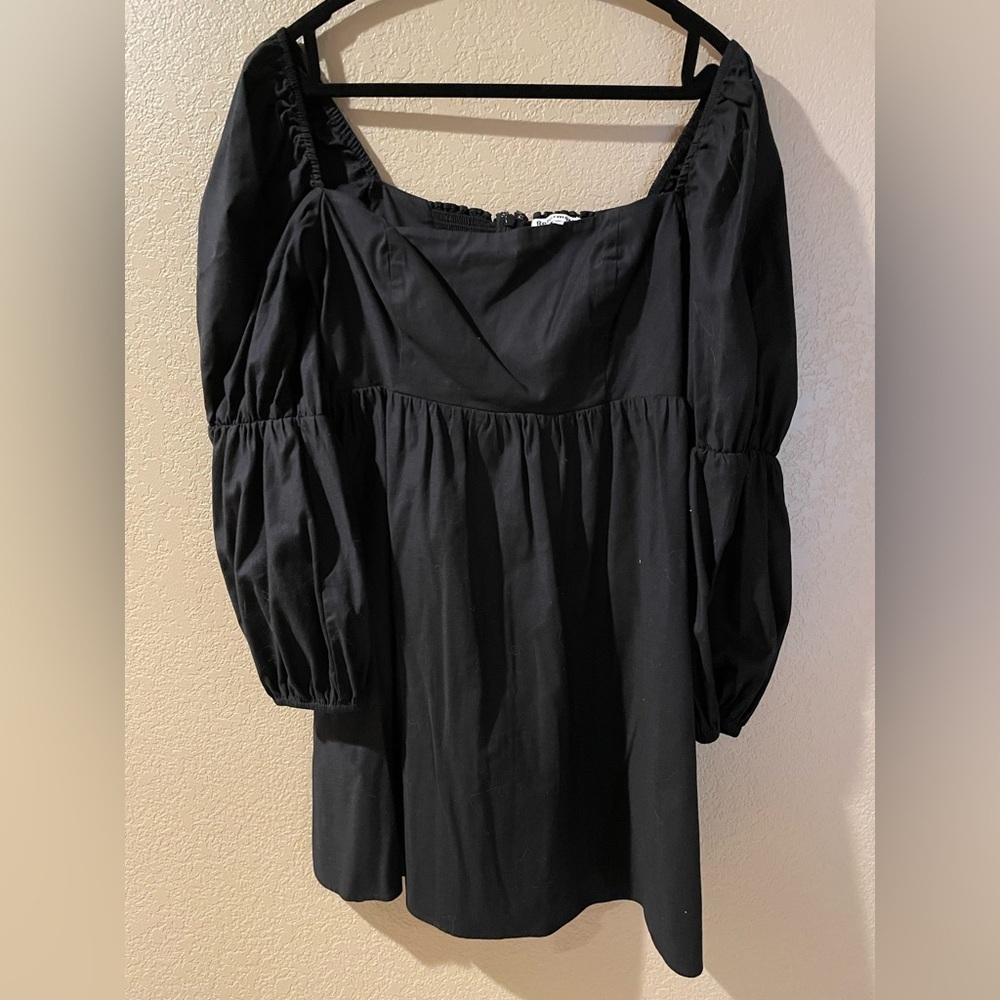 Reformation Classic Black Dress